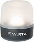 VARTA Camping Lamp, Dynamo Camping Lantern L10RH, Hand Crank Lamp, 2 Charging Options: via Crank or USB Type C, Splash-Proof (IP54) and Shockproof, for Fishing, Outdoor, Power Failure