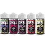 Vape Liquid, 5 x 100ml, Vape Juice, E Cigarette, For Vape Kits, Vape Gifts, Sub Ohm, No Nicotine, Shortfill, Premium Tropical Wizz+Cherry Ice+Raspberry+Strawberry Swirl+Vanilla Dream Flavour E Liquid