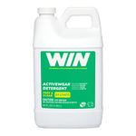 WIN Activewear Detergent - Free and Clear (Green) 1.89L / 64 Fl Oz - Sports Detergent for Sweaty Workout Clothes - Removes Odor from Running Cycling Yoga Apparel and Football Hockey Lacrosse Gymnastics and Martial Arts Uniforms