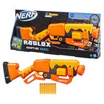 Hasbro Nerf Roblox Adopt Me!: Bees! Lever Action Dart Blaster, Rotating 8-Dart Drum, 8 Nerf Elite Darts, Code to Unlock in-Game Virtual Item, F2486