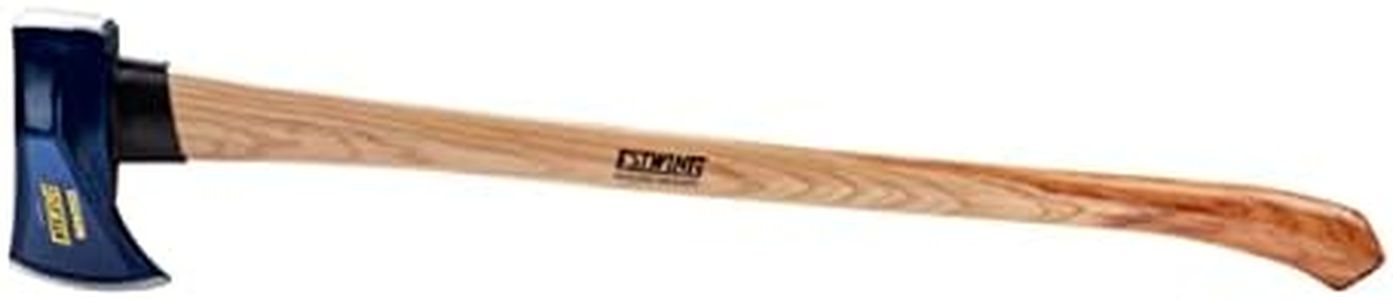 Estwing Maul, 6 lb Head, Wood Splitting Maul with Hickory Wood Handle, Model #62443, 36"