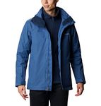 Columbia Men's 3 In 1 Interchange Winter Coat, Night Tide, Collegiate Navy, L