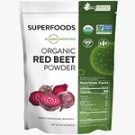 MRM - RAW USDA Organic Red Beet Powder Superfood, Certified Vegan and Non-GMO (8.5 Ounce)