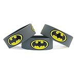 Set of Three (3) Batman Wristbands 