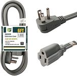 EP 6 Ft Heavy Duty Appliance Extension Cord - 14 Gauge 3 Prong SPT-3 Cable Wire, Ideal for Air Conditioners, Refrigerators, and Major Appliances - Indoor Use, Gray