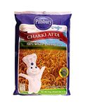 Pillsbury Chakki Atta | 100% Whole Wheat | Full of Fibre | Make Rotis & Chappatis | Traditional Indian Flour | Nutritious | Vegetarian | 5KG Bag