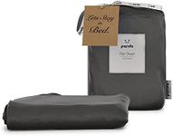 100% Bamboo Flat Sheet (Urban Grey,