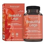 Reserveage, Beautiful Legs, Skin Care Supplement for Smooth, Healthy Veins, Helps Reduce Spider Veins, Vegan, 30 Capsules (30 Servings)