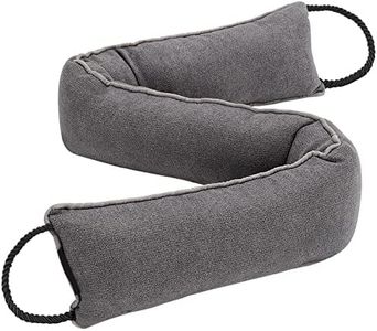 CIMA 36" Weighted Under Door Draft Stopper, Bottom Door Seal Sound Wind Blocker Weather Stripping - Dark Grey