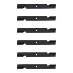 RAParts (6) Lawn Mower Blades for Bad Boy Zero Turn 61" Deck Replaces 038-6080-00