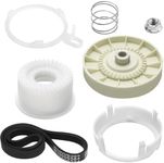 W10721967 Washer Pulley Clutch Kit W10006384 Washer Drive Belt by Blutoget - Fit for Whirlpool Kenmore Maytag Washing Machines - Replaces W10721967 W10006356 PS10057144 W10006354 W10006352 W10006353