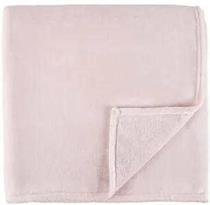 Sleeping Partners LUXE Solid Plush Blanket Twin Blanket-68 X90, Twin, Blush