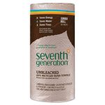 Seventh Generation Unbleached Paper Towels, 100% Recycled Paper, 30 Jumbo Rolls