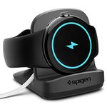 Spigen S354 Stand Designed For Google Pixel Watch Charging Adapter Stand Durable Tpu With Non-Slip Stable Base (Not Compatible With Pixel Watch 2)-Black