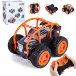 Thedttoy Remote Control Cars for 3-12 Years Old Boys, 5 Channel Mini RC Stunt Car with High/Low speed, 4WD 2.4GHz Double Sided 360°Rotation Flip Monster Truck Car Toys, Xmas Gifts for Boys Girls Kids