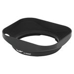 Haoge LH-ZM32P Bayonet Metal Square Lens Hood Shade Compatible with Carl Zeiss Distagon T 1.4/35 35mm f1.4 f/1.4 ZM Lens Hollow Out Designed Black