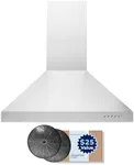 Hauslane Wall Mount Range Hood 30 I