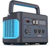 Geneverse 1002Wh Portable Power Station, HomePower ONE: 8 Outlets (3X 1000W AC Outlets). Quiet, Indoor-Safe Backup Battery Power Generator For Power Outages, Home + Medical Devices Up To 2000W, Travel