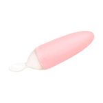 Boon Tomy Squirt Silicone Baby Food Dispensing Spoon | Feeding Spoon with Large Capacity Dispenser | Baby Food Feeder Suitable for 4,5,6,7+ Months, Babies, Toddlers, Pink