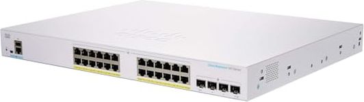 Cisco Business CBS350-24FP-4G Managed Switch | 24 Port GE | Full PoE | 4x1G SFP | Limited Lifetime Protection (CBS350-24FP-4G-NA)