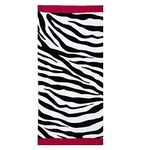 Beach Towels Extra Large 70X150cm Microfibre for Men and Women Great for Swim Spa Travel Yoga Sports Camping Sunbed Cover Bath or Shower at Home Zebra Stripe Print