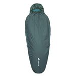 Unigear Campy Trail Sleeping Bag 30°F - Compact, Water-Resistant, Lightweight Mummy Sleeping Bag for Adults and Teens - Camping, Hiking, Backpacking, Great for 3 Season ray (DarkGreen, Regular)