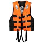 Life Jacket, Buoyancy Vests, Buoyancy Aid, Adult Swim Vest, Buoyancy Swim Aid with Adjustable Buckle Swim Buoyancy for Water Sports Fishing, Surfing, Diving, Rafting, Kayaking