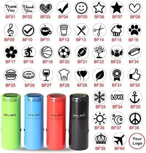 iStampStore Custom Self Inking Loyalty Card Stamp, Small Logo Stamp, Mini Stamp Logo, Coffee Card Stamp, Small Loyalty Stamp
