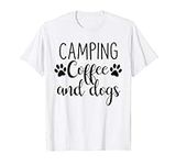 Camping Coffee And Dogs T-Shirt