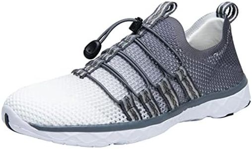 DLGJPA Women's Quick Drying Water Shoes Gradient Color for Beach or Water Sports Lightweight Slip On Walking Shoes