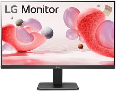 LG 24 Inch (60.4cm) IPS FHD Monitor 1920 x 1080,AMD FreeSync, 100Hz, sRGB 99% Typ(CIE1931), Black Stabilizer, Virtual Borderless, Flicker Safe, Reader Mode,OnScreen Control, HDMI,VGA, 24MR400(Black)