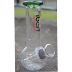 IBEST Mini Bubble Base Borosilicate Small Glass Bong with Percolator Nicotine Free