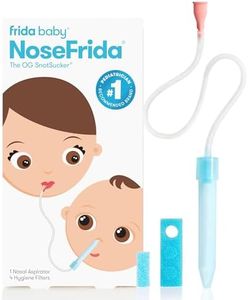 Frida Baby NoseFrida SnotSucker for Baby, Nasal Aspirator for Baby, Nose Sucker Baby Nasal Aspirator to Help Baby Breathe Easy