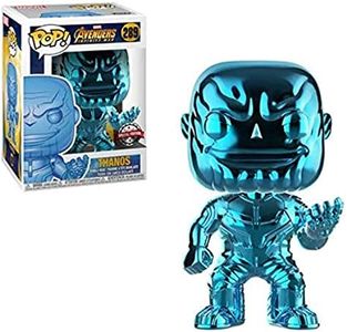 Funko Avengers 3 Thanos Chrome Pop Figure Toy, Blue 18 cm