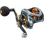 Piscifun 400 Baitcaster Fishing Reel, 35Lbs Max Drag Aluminum Alloy Frame Baitcasting Reel, 8.1:1 Gear Ratio Freshwater and Saltwater Low Profile Casting Reel for Musky, Grey Right Handle
