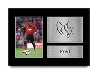 HWC Trading Fred Gift Signed A4 Printed Autograph Gifts Photo Display