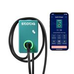 Statiq 7.4kW Nectar Smart EV(Electric Vehicle) AC Charger|Operate via Bluetooth App or RFID|Load Balancing|Anti-Theft Mounting|Auto Cut-Off|ARAI Certified|IP-66