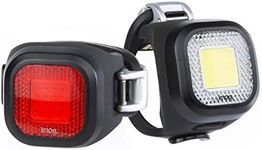 Knog Blinder Mini Chippy Bicycle Front and Rear Light Twinpack, Black