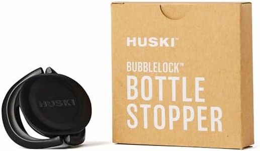 Huski BubbleLock™ Bottle Stopper | New | Compact & Convenient Champagne Stopper | Wine & Bar Accessories | Fits in The Huski Champagne Cooler | Wine Gifts