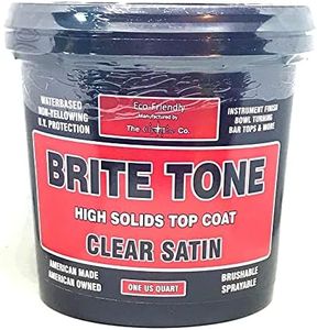 CrystaLac Brite Tone High Solids Polyurethane Instrument Finish 32 oz Quart (Clear Satin)