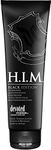 H.I.M. Black Edition, Oil Absorbing Quick Penetrating Black Tan Lotion Bronzer, 9 Ounce