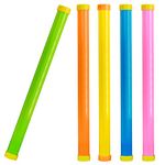 NOVELTY PLACE Groan Tube Noise Makers 5 Pack - Noise Stick Funny Party Noisemaker for Kids and Adults Party Favor Sound Tubes Toys Multiple Colors