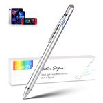 Stylus for Samsung Galaxy Tab A 10.1/10.5/8 Inch Pencil, EVACH Rechargeable Digital Pencil with 1.5mm Ultra Fine Tip Stylist Pens for Samsung Galaxy Tab A 10.1/10.5/8 Inch,Grey