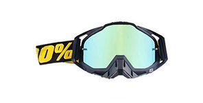 Carolilly Motocross Goggles Motorcycle Ski Goggles Over Glasses Snowboard Goggles for Men Women Glasses with Anti Fog Wind ResistanceDust-proof Insulation