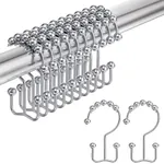 Amazer Shower Curtain Hooks Rings, 