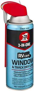 3-IN-ONE RVcare Window & Track Dry Lube with SMART STRAW SPRAYS 2 WAYS, 10 OZ