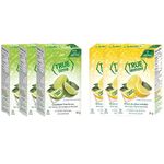 TRUE LEMON & LIME Water Enhancer (96 Packets Each Flavour) | Zero Calorie Unsweetened Water Flavouring | For Water, Bottled Water & Recipes | Water Flavor Packets Made with Real Citrus