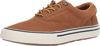 Sperry Men's Striper Storm CVO Leather Sneaker, Tan Nubuck, 9.5 UK