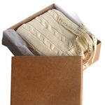 Natures Purest Natures Knits Cable Knit Blanket 60x80cm