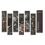 Folkulture Incense Sticks - Set of 6 Insenses (120 Insence Sticks) - Honey Nectar, Sweet Pea, Mangolia & Santal, Grapefruit, Rose Petal and Oud Inscents Or Inciensos, Slow Burning Incents (Romantics)